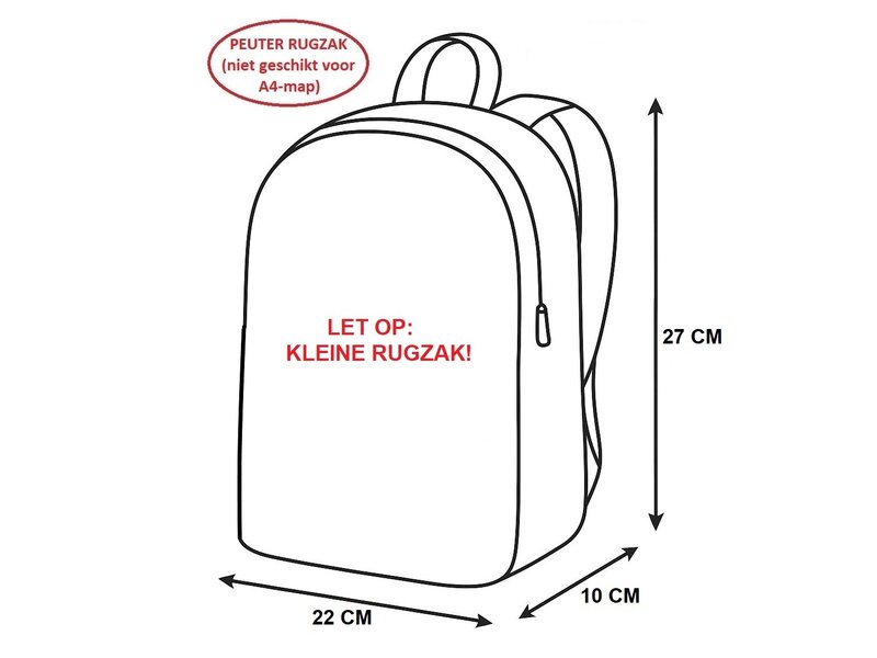 Na! Na! Na! Surprise Toddler backpack, Mermaid - 27 x 22 x 10 cm - Polyester