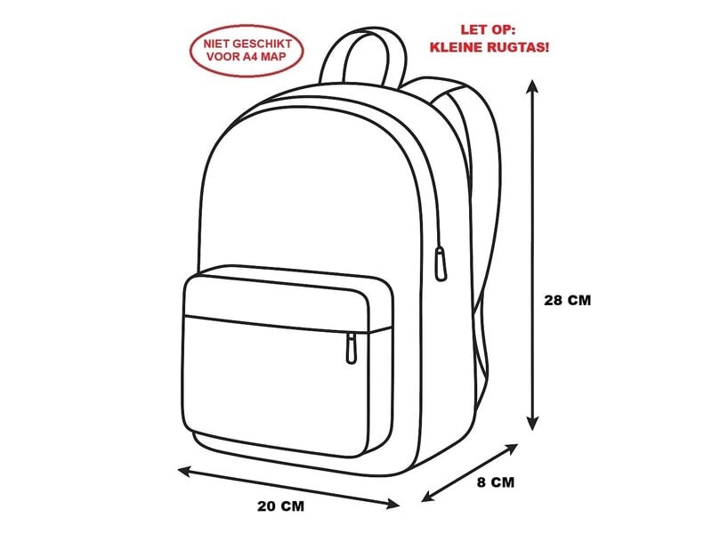Safta Toddler backpack, Farm - 28 x 20 x 8 cm - Polyester