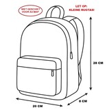 Safta Peuterrugzak, Zonnetje - 28 x 20 x 8 cm - Polyester