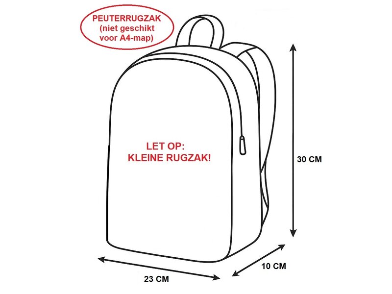 LOL Surprise! Peuterrugzak Movie Night - 30 x 22,5 x 13 cm - Polyester