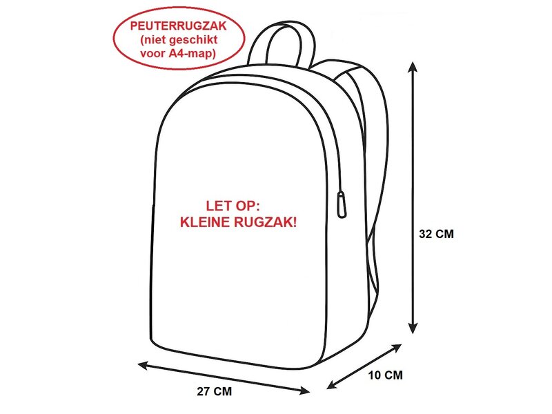 Disney Bambi Kleinkindrucksack 3D - 32 x 27 x 10 cm - Polyester