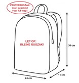 Cry Babies Kleinkinderrucksack 3D Eva Lady - 30 x 24 x 11 cm - Rosa