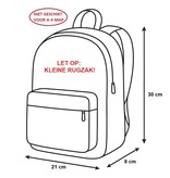 Robot Toddler backpack - 30 x 21 x 8 cm - Blue