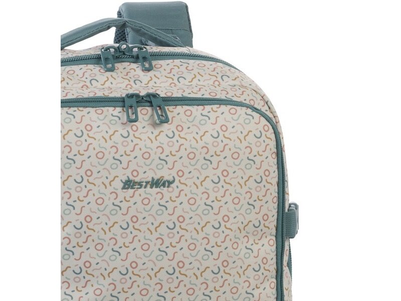 Bestway Backpack Cube Cabin, Graphic - 49 x 35 x 15 cm - Polyester