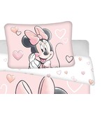 Disney Minnie Mouse BABY Dekbedovertrek, Hearts- 135 x 100 cm - Katoen