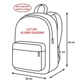 Disney Donald Duck Rugzak, Navy - 34 x 26 x 11 cm - Polyester