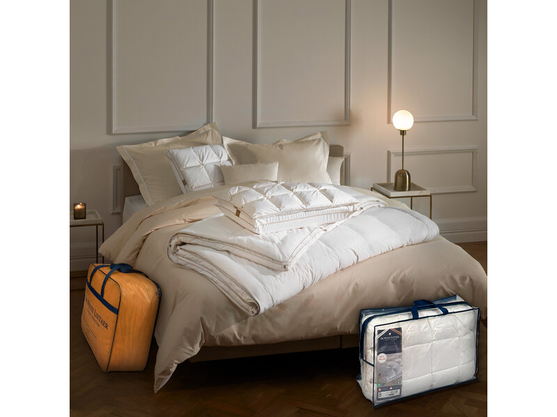 De Witte Lietaer Dekbed Bilancia - 240 x 220 cm - 4 seizoenen (2 delen) - Donsvulling