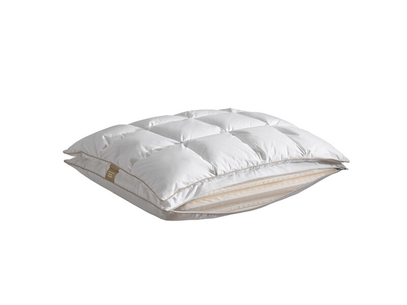 De Witte Lietaer Ergonomisch Hoofdkussen Bilancia - 40 x 60 cm - Eendendons