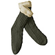 Teddysocken Yamuna - Khaki - Größe 40-46