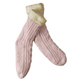 De Witte Lietaer Teddy Sokken Yamuna - Vieux Rose - maat 40-46