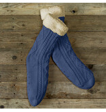 De Witte Lietaer Chaussettes Teddy Yamuna - Bleu roi - taille 40-46