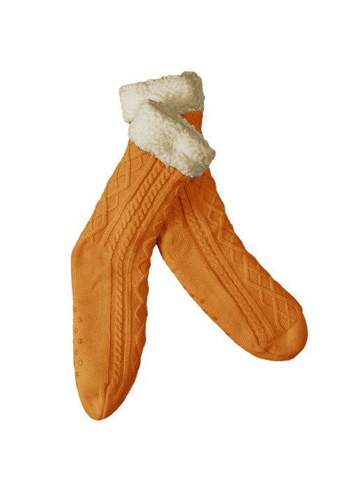 De Witte Lietaer Teddysocken Yamuna Kupfer Gr. 40-46