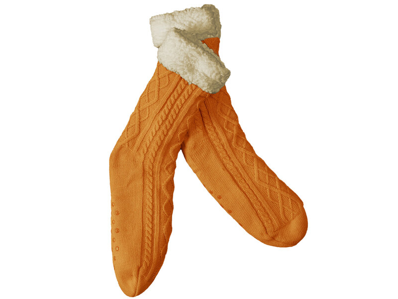 De Witte Lietaer Teddy Socks Yamuna - Copper - size 40-46