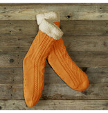 De Witte Lietaer Teddysocken Yamuna - Kupfer - Größe 40-46