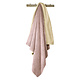 Plaid polaire Teddy Laya Vieux Rose 150 x 200 cm Polyester