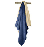 De Witte Lietaer Plaid polaire Teddy Laya - Bleu roi - 220 x 240 cm - Polyester