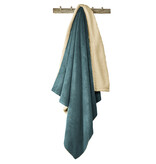 De Witte Lietaer Teddyfleece-Plaid Laya - Petrol - 150 x 200 cm - Polyester