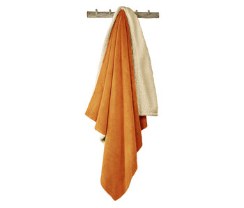De Witte Lietaer Teddyfleece-Plaid Laya Kupfer 220 x 240 cm Polyester