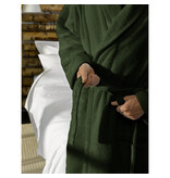 De Witte Lietaer Etruscan Khaki Bathrobe - M - Unisex - Cotton
