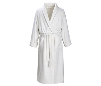 De Witte Lietaer Etrusk White XXL Unisex Cotton Bathrobe