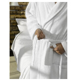 De Witte Lietaer Etrusk White Bathrobe - XXL - Unisex - Cotton