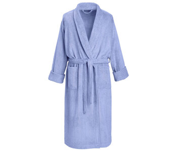 De Witte Lietaer Etrusk Sky Blue XL Unisex-Baumwollbademantel