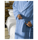 De Witte Lietaer Badjas Etrusk Sky Blue - S - Unisex - Katoen - Blauw