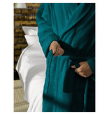 De Witte Lietaer Etrusk Lake Green Bathrobe - L - Unisex - Cotton - Green