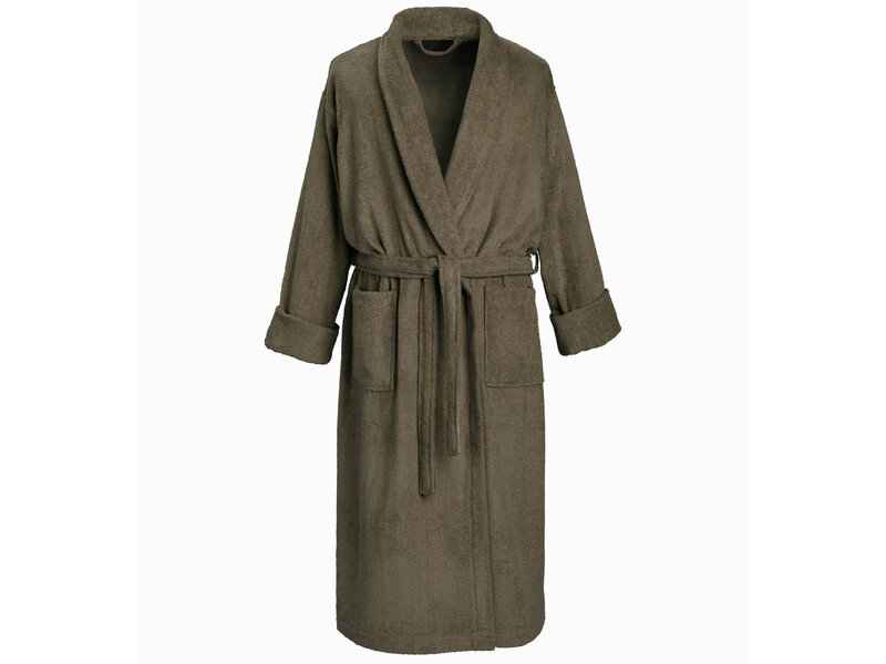 De Witte Lietaer Etrusk Falcon Bademantel - M - Unisex - Baumwolle