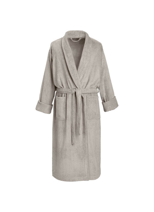 De Witte Lietaer Peignoir unisexe en coton Etrusk Dove XXL