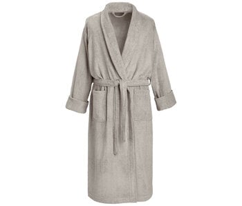 De Witte Lietaer Etrusk Dove XL Unisex Cotton Bathrobe