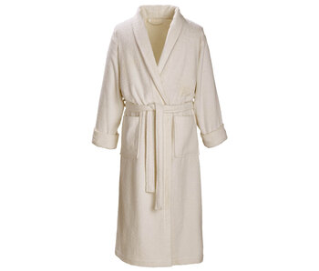 De Witte Lietaer Badjas Etrusk Cream Medium Unisex Katoen