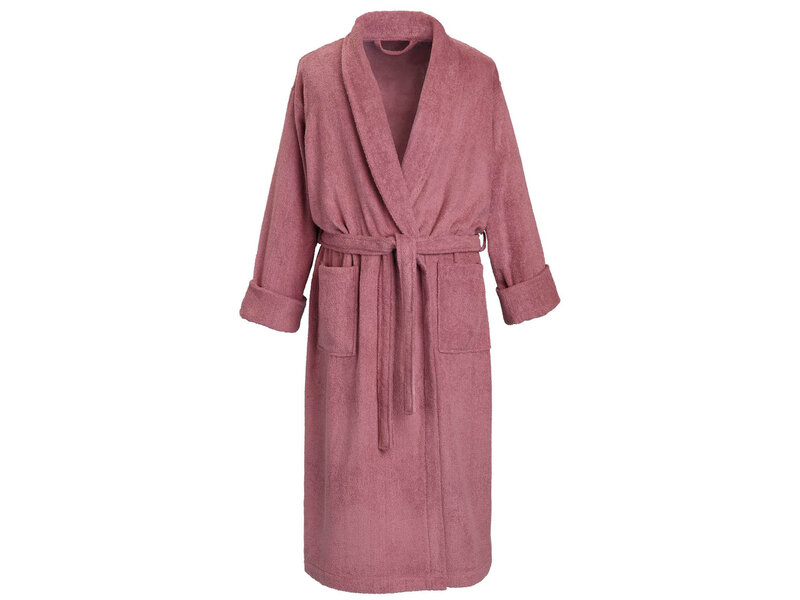 De Witte Lietaer Etruscan Bathrobe - Carmine - L - Unisex - Cotton