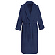 Peignoir unisexe en coton bleu indigo Etrusk, grand format