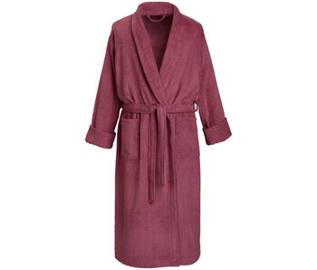 De Witte Lietaer Badjas Etrusk Beet Red XL Unisex Katoen