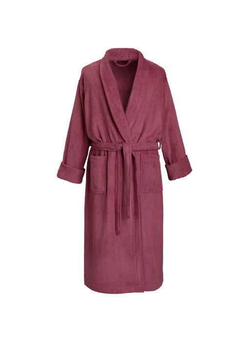 De Witte Lietaer Etrusk Beet Red Großer Unisex-Bademantel aus Baumwolle