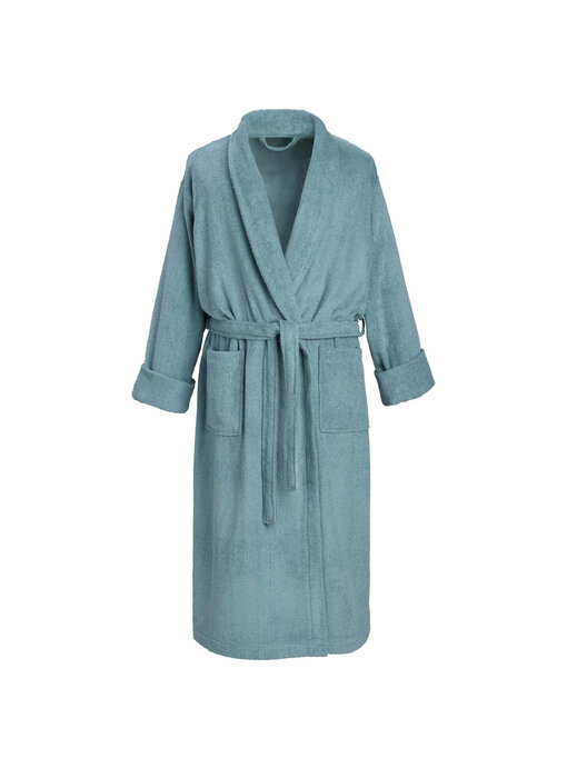 De Witte Lietaer Etrusk Arctic Mittelgroßer Unisex-Bademantel aus Baumwolle