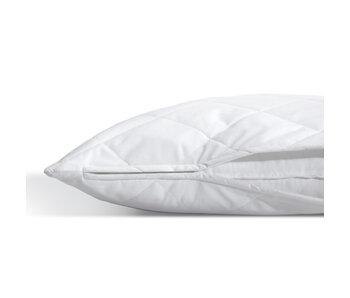 De Witte Lietaer Protège-oreiller Seconde Peau Blanc 50 x 70 cm Coton