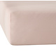 Spannbettlaken Elena Pearl Pink 140 x 200/220 Baumwolljersey