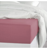De Witte Lietaer Olivia Blossom Fitted Sheet - 140 x 200/220 x 30 cm - Pink - Cotton Satin