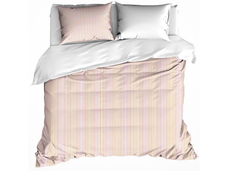 De Witte Lietaer Dekbedovertrek Rosange Sunkiss - 260 x 240 + 2 st. 60 x 70 cm - Katoen Satijn