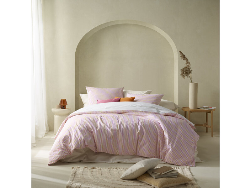 De Witte Lietaer Housse de couette Rosange Sunkiss - 200 x 200 cm + 2 pièces 60 x 70 cm - Satin de coton