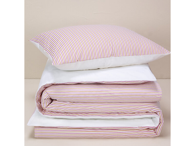 De Witte Lietaer Housse de couette Rosange Sunkiss - 140 x 200/220 + 60 x 70 cm - Satin de coton