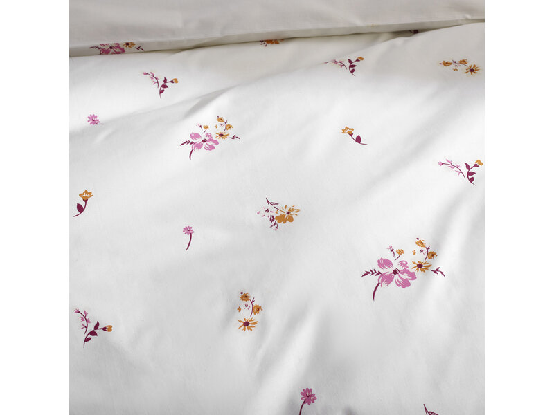 De Witte Lietaer Dekbedovertrek Fiorello Sunkiss - 200 x 200 + 2 st. 60 x 70 cm - Katoen Satijn
