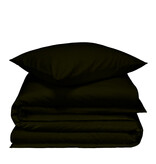 De Witte Lietaer Dekbedovertrek Laura Khaki - 140 x 200/220 + 60 x 70 cm - Katoen Flanel