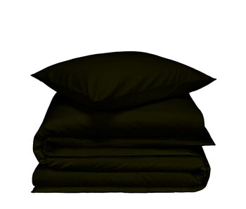 De Witte Lietaer Bettbezug Laura Khaki 140 x 200/220 cm Baumwollflanell