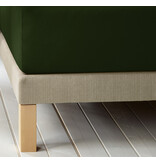 De Witte Lietaer Hoeslaken Laurence Kahki - 180 x 200/220 x h 30 - Katoen Flanel De Witte Lietaer Hoeslaken Laurence Kahki - 180 x 200/220 x h 30 - Katoen Flanel