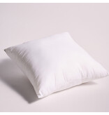 De Witte Lietaer Coussin intérieur en peluche - Blanc - 40 x 40 cm - Coton