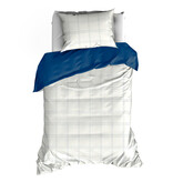 De Witte Lietaer Juul Blue Indigo Bettbezug – 140 x 200/220 + 60 x 70 cm – Baumwollsatin De Witte Lietaer Juul Blue Indigo Bettbezug – 140 x 200/220 + 60 x 70 cm – Baumwollsatin