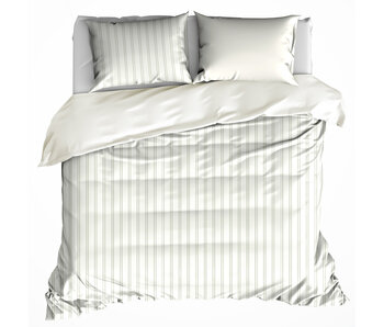 De Witte Lietaer Dekbedovertrek Chiara Winter Moss 260 x 240 cm Katoen Satijn